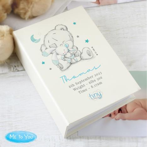 Personalised Me to You Blue Photo Album with Sleeves Extra Image 1